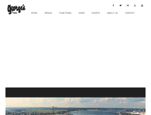 Tablet Screenshot of georgesofgalilee.com